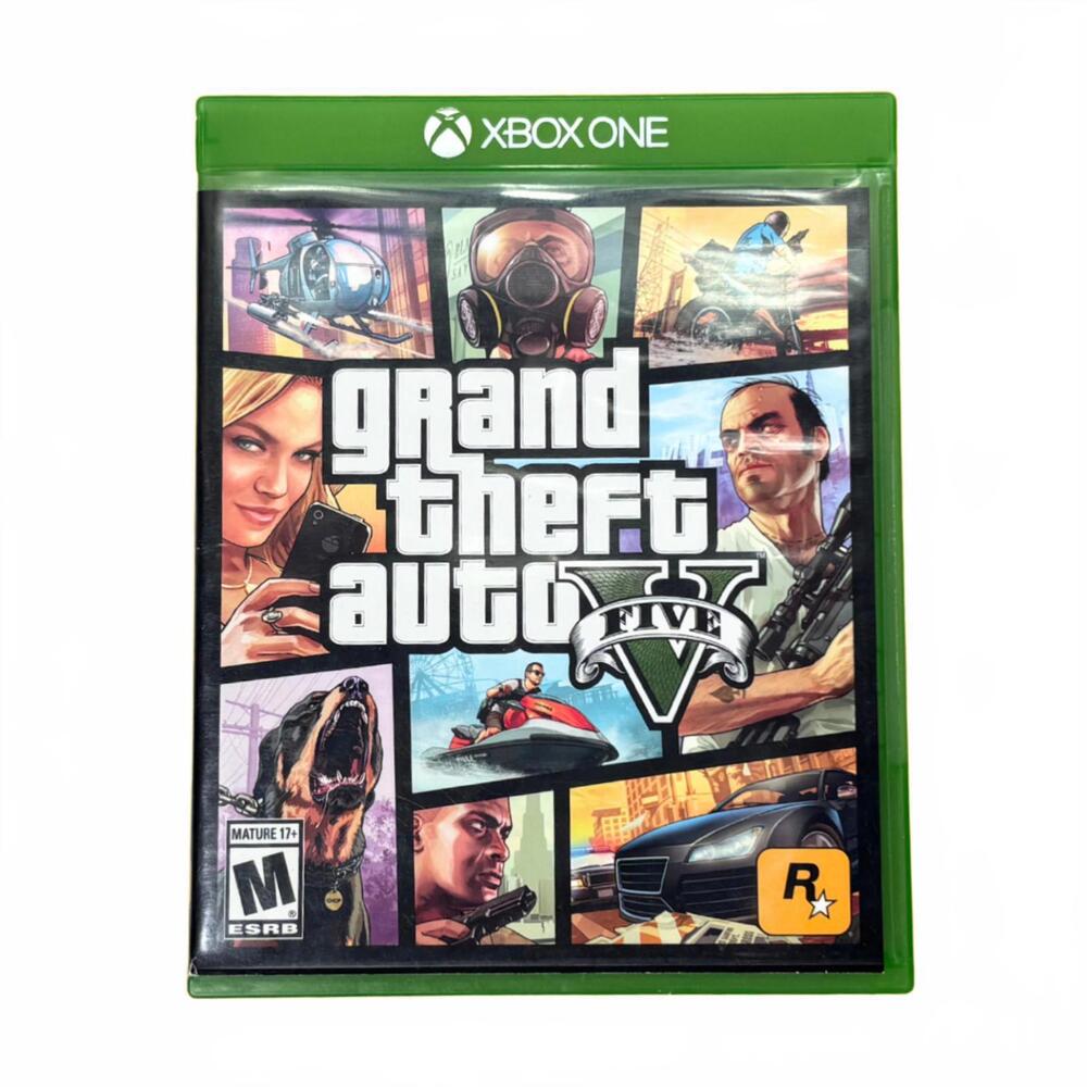 Grand Theft Auto V GTA 5 | Xbox One | Disc + Map + Booklet